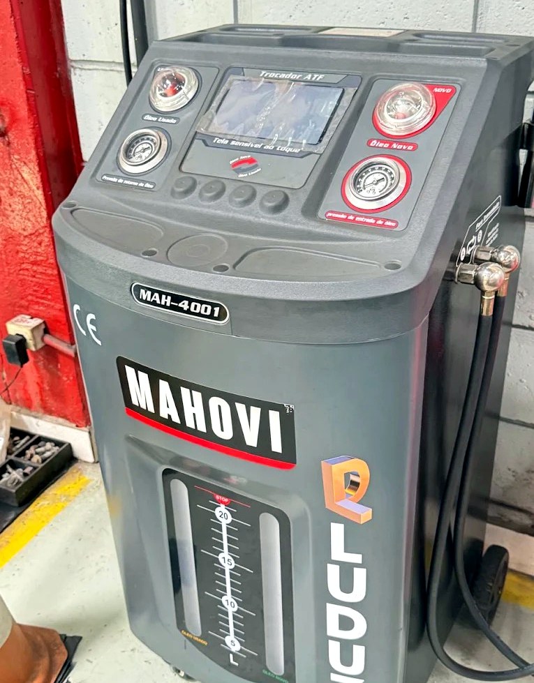 Equipamento de troca de óleo do câmbio automático